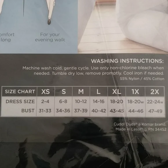 Cuddl Duds Large long sleeve black - Picture 7 of 7